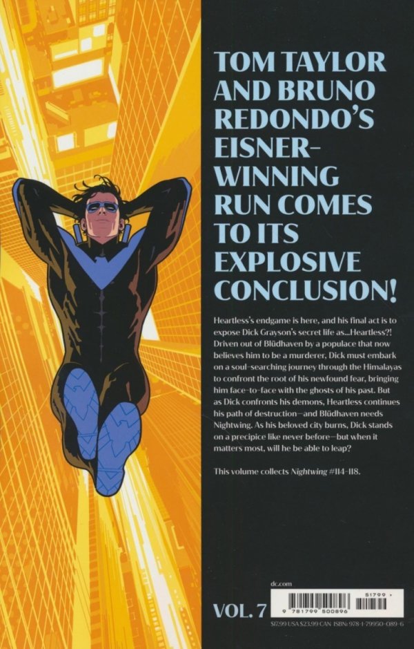 NIGHTWING VOL 07 FALLEN GRAYSON TP [9781799500896] **OFERTA SPECJALNA**