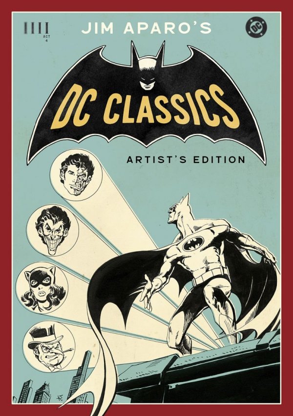 JIM APAROS DC CLASSICS ARTISTS EDITION HC [STANDARD] [9781534334878]