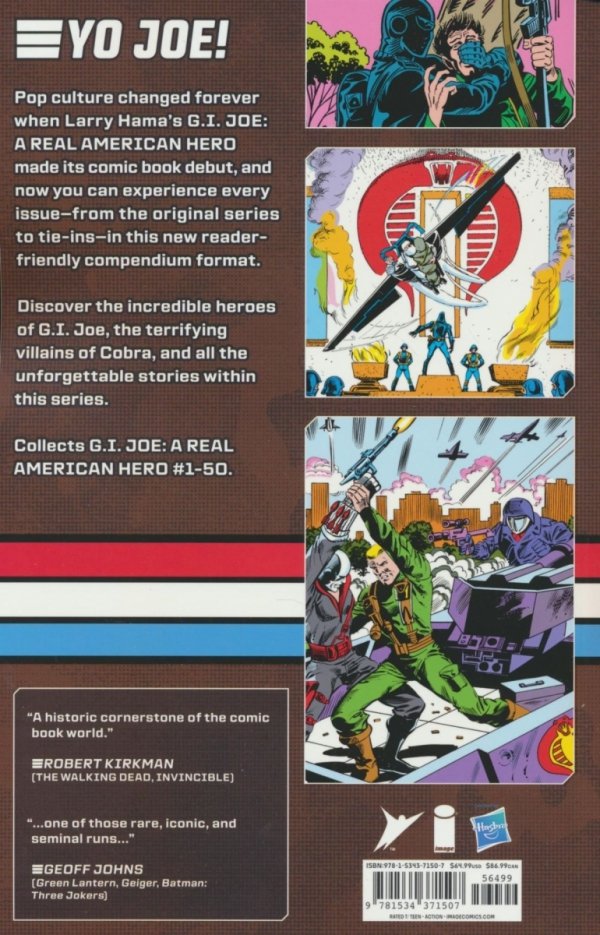 GI JOE A REAL AMERICAN HERO COMPENDIUM VOL 01 TP [STANDARD] [9781534371507] **OFERTA SPECJALNA**