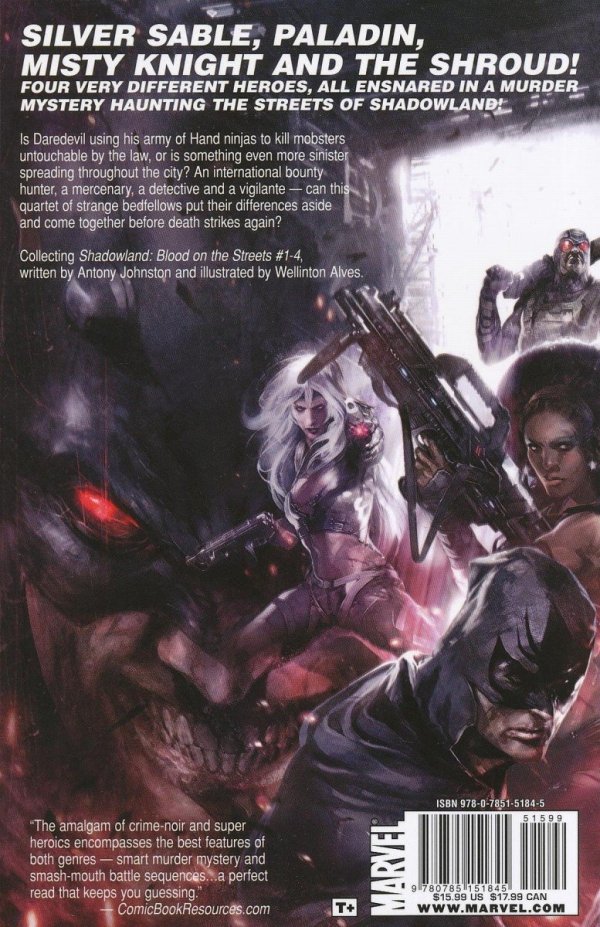 SHADOWLAND BLOOD ON THE STREETS TP [9780785151845] **promocja TOMY**