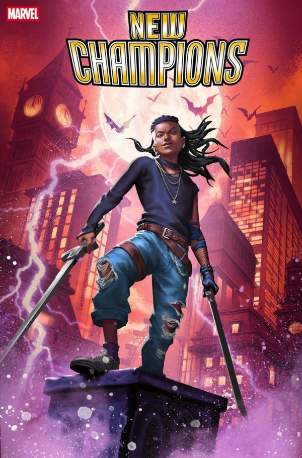 NEW CHAMPIONS #7 MATEUS MANHANINI NIGHTDRIFTER FIRST APPEARANCE VARIANT [75960621124100731]