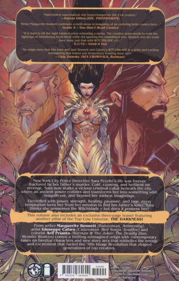 WITCHBLADE VOL 01 TP [9781534360600] **OFERTA SPECJALNA**