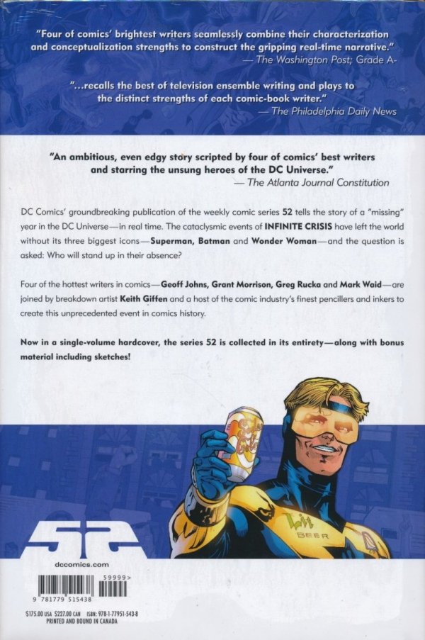 52 THE FIFTY-TWO OMNIBUS HC [9781779515438] **promocja TOMY**