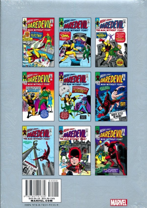 MARVEL MASTERWORKS DAREDEVIL VOL 01 HC [STANDARD] [9780785191339]