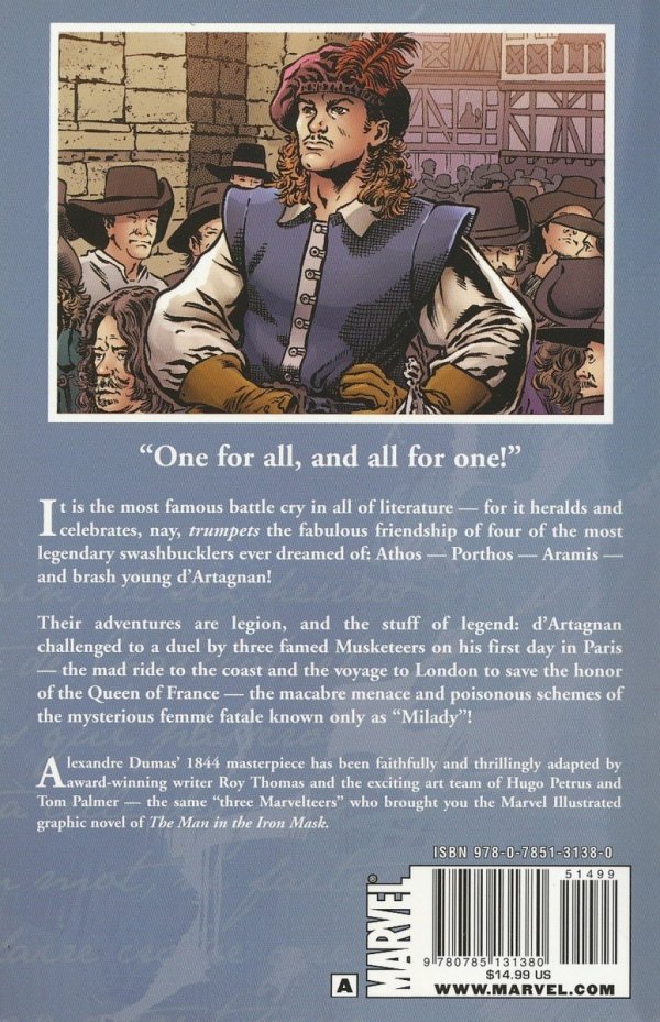 MARVEL ILLUSTRATED THE THREE MUSKETEERS TP [9780785131380] **promocja TOMY**