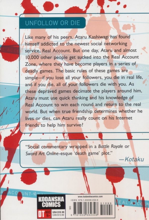 REAL ACCOUNT VOL 01 TP [9781632362346]