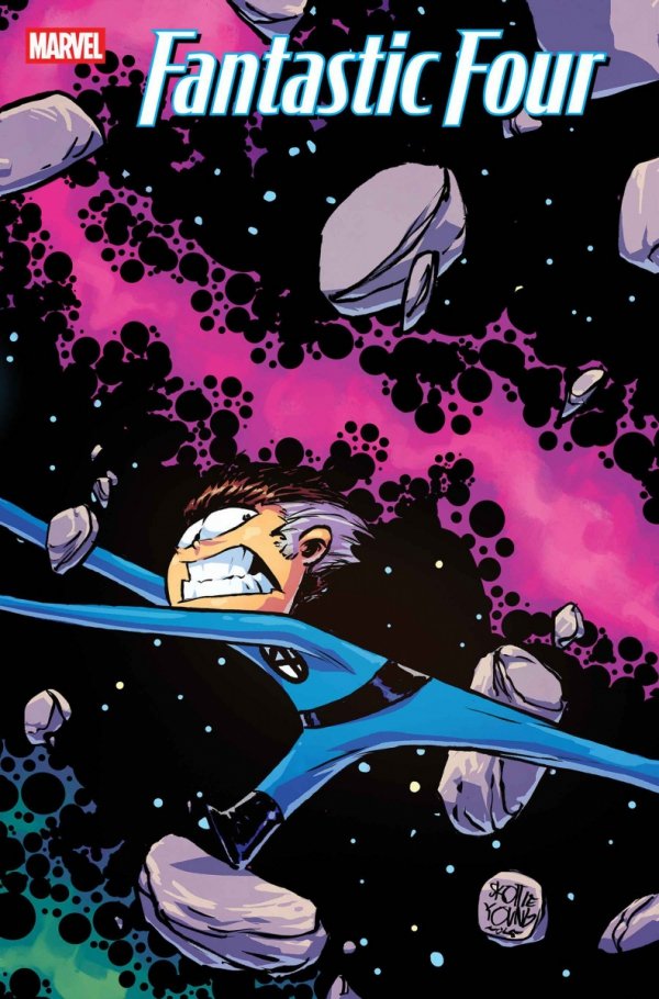 FANTASTIC FOUR #3 SKOTTIE YOUNG 5-PART CONNECTING VARIANT [75960621122700341]