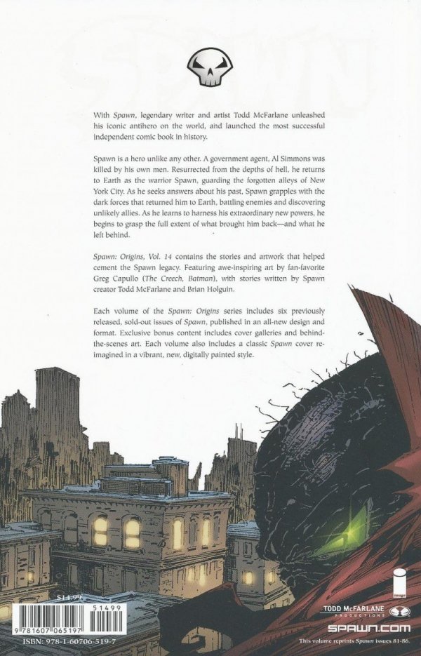 SPAWN ORIGINS COLLECTION VOL 14 TP [9781607065197]