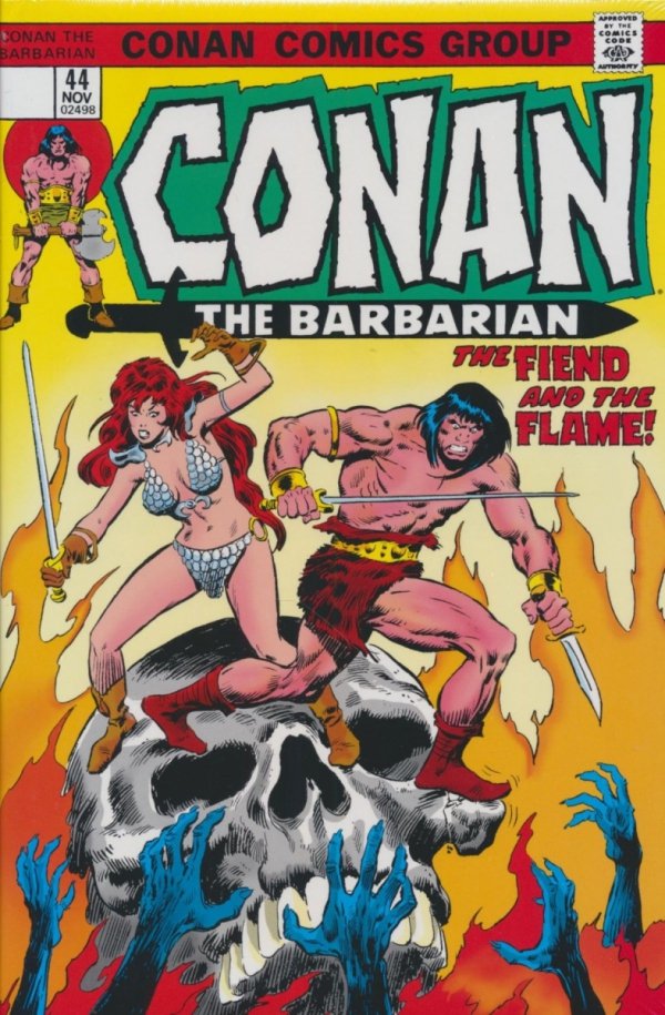 CONAN THE BARBARIAN THE ORIGINAL COMICS OMNIBUS VOL 02 HC [VARIANT] [9781787740853] **promocja TOMY**
