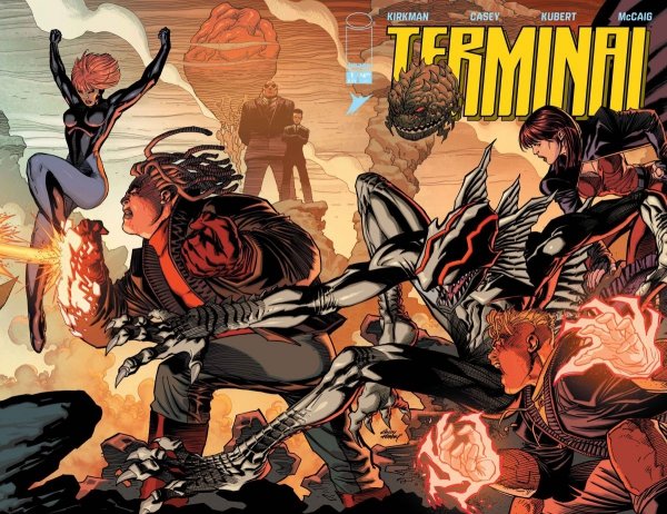 TERMINAL #1 CVR B ANDY KUBERT AND DAVE MCCAIG CONNECTING WRAPAROUND VAR [70985304760500121]