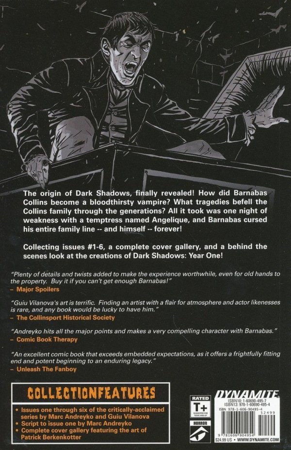DARK SHADOWS YEAR ONE TP [9781606904954] **OFERTA SPECJALNA**