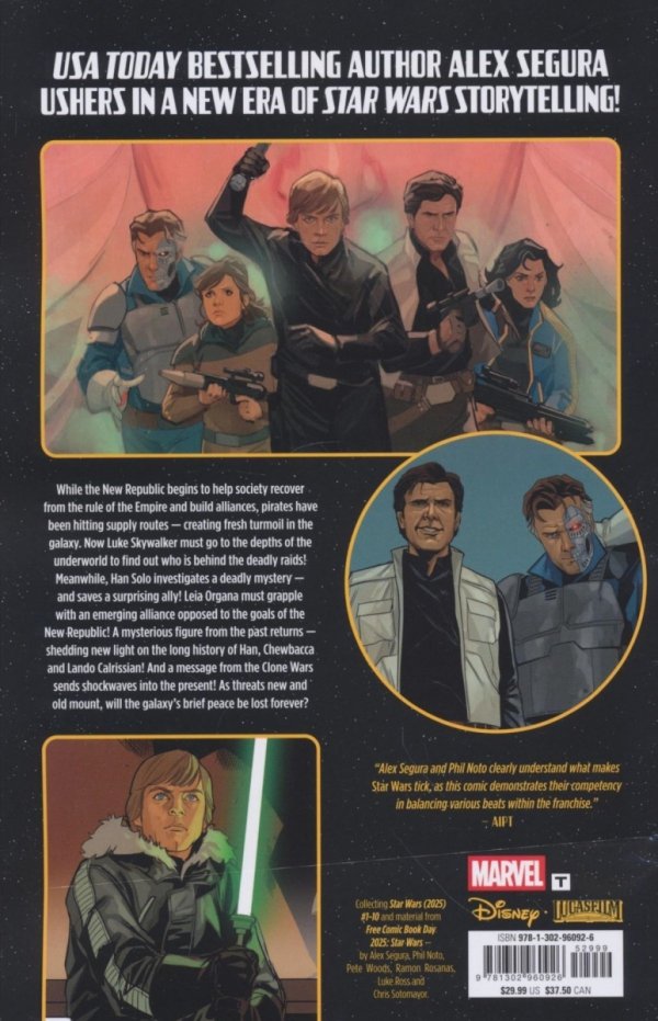 STAR WARS NEW REPUBLIC TP [9781302960926]