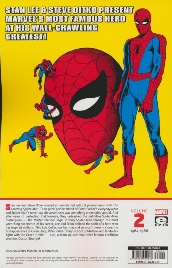 AMAZING SPIDER-MAN EPIC COLLECTION GREAT RESPONSIBILITY TP [9781302950576]
