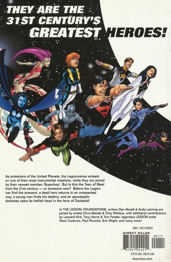 LEGION FOUNDATIONS TP [9781401203382] **promocja TOMY**