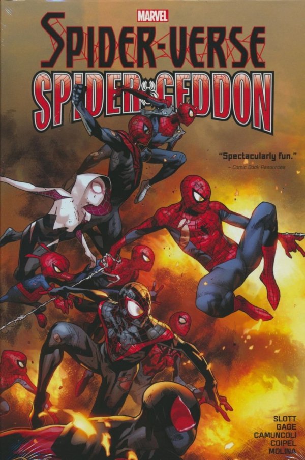 SPIDER-VERSE SPIDER-GEDDON OMNIBUS HC [STANDARD] [9781302947422] **promocja TOMY**