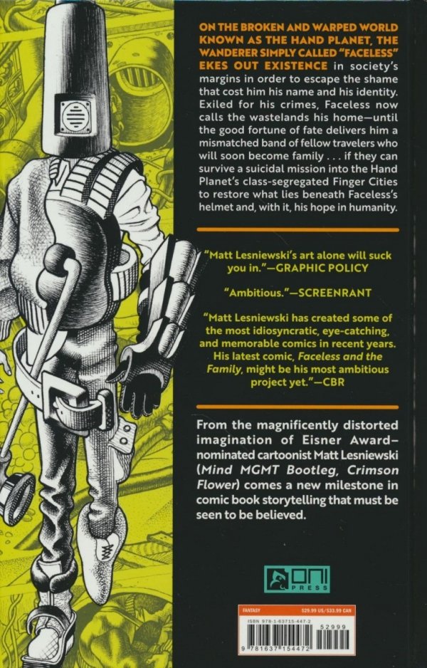 FACELESS AND FAMILY HC [9781637154472]