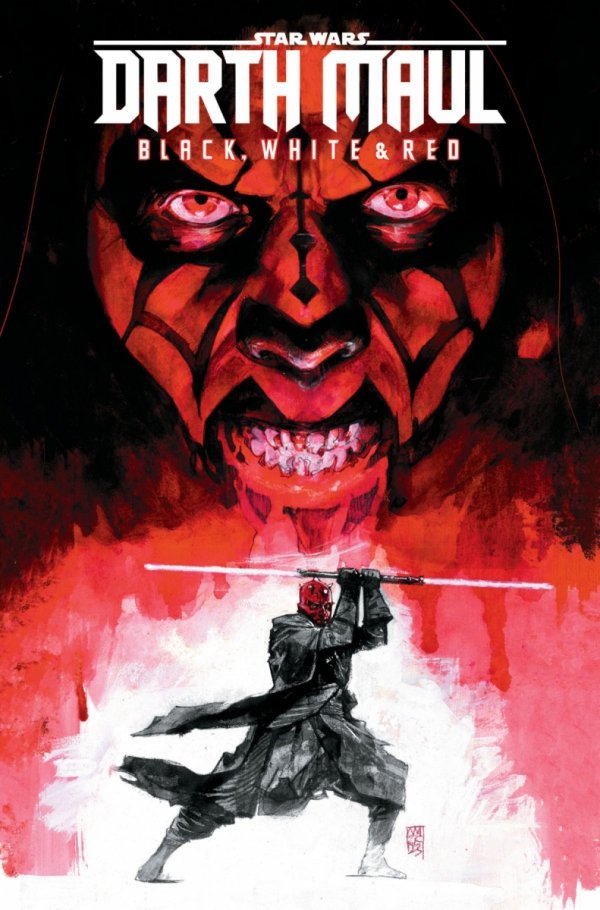 STAR WARS DARTH MAUL BLACK WHITE AND RED TREASURY EDITION TP [9781302954932]