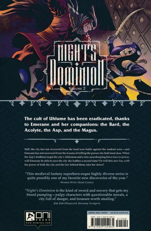 NIGHTS DOMINION VOL 02 TP [9781620104965]