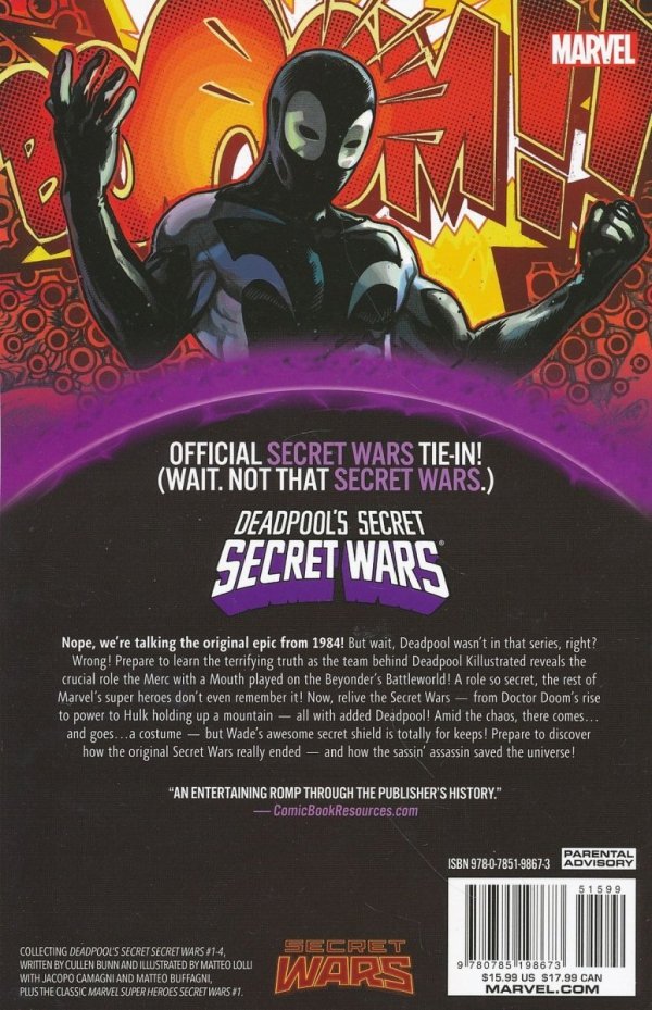 DEADPOOLS SECRET SECRET WARS TP [9780785198673] **OFERTA SPECJALNA**