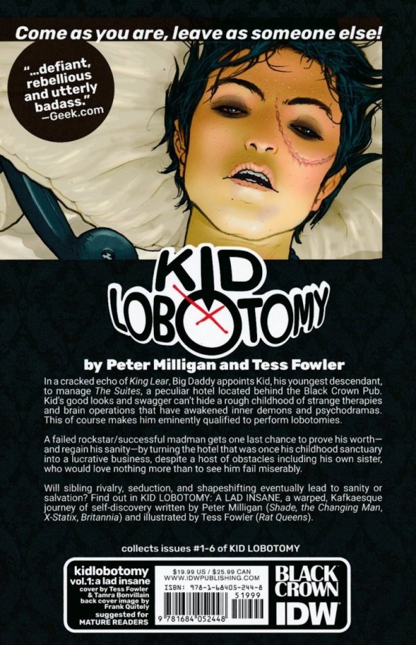 KID LOBOTOMY A LAD INSANE TP [9781684052448] **OFERTA SPECJALNA**
