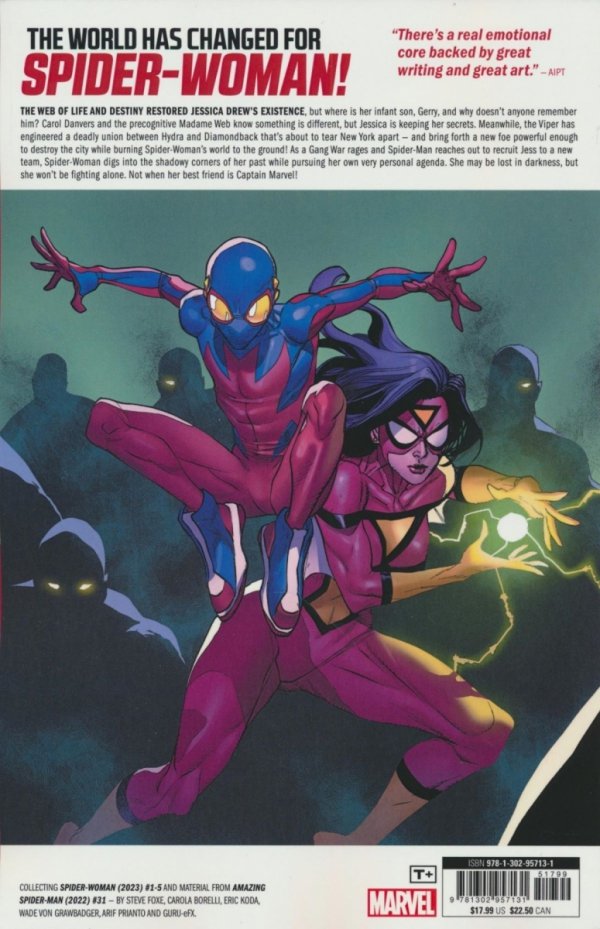 SPIDER-WOMAN VOL 01 GANG WAR TP [9781302957131]