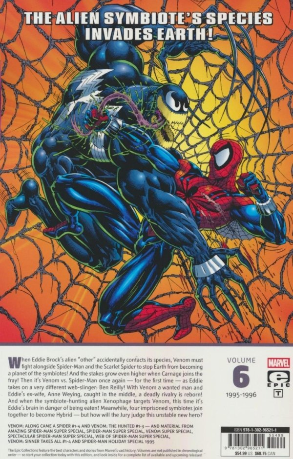 VENOM EPIC COLLECTION PLANET OF THE SYMBIOTES TP [9781302965211]