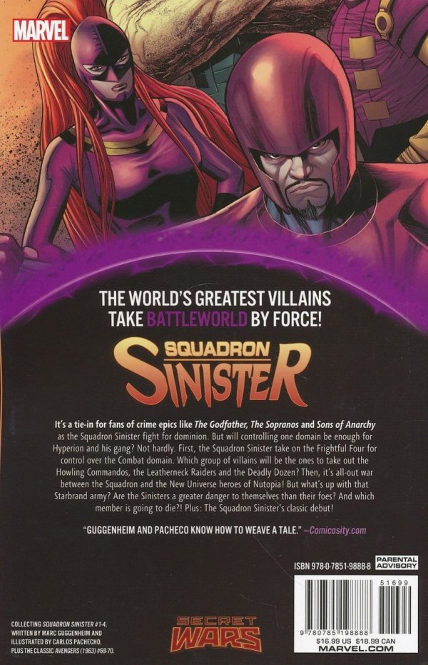 SQUADRON SINISTER TP [9780785198888] **PROMOCJA TOMY**