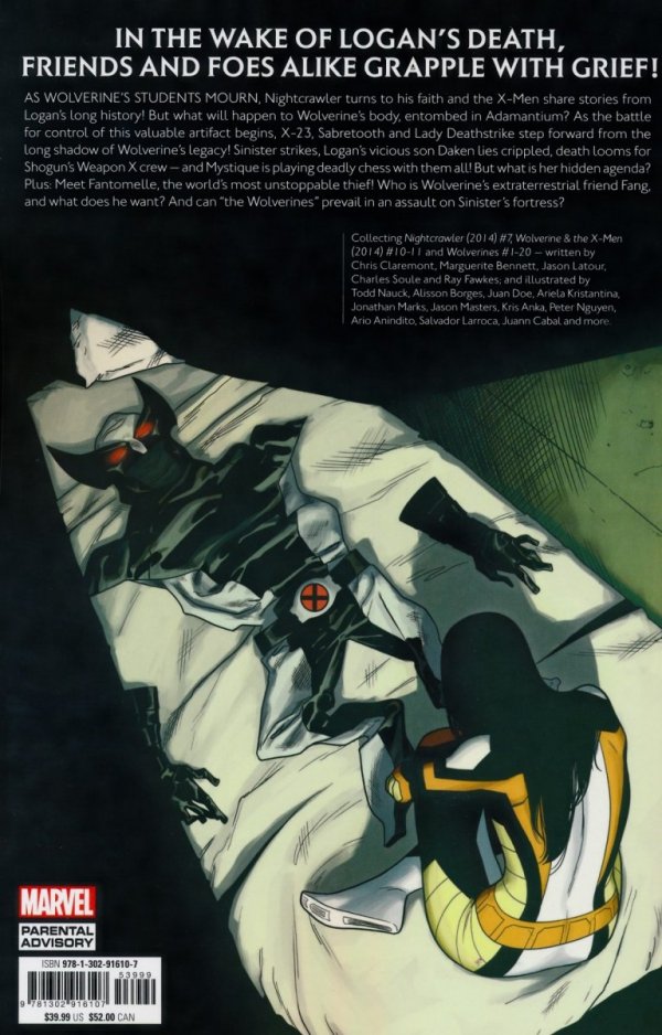 DEATH OF WOLVERINE COMPANION TP [9781302916107]