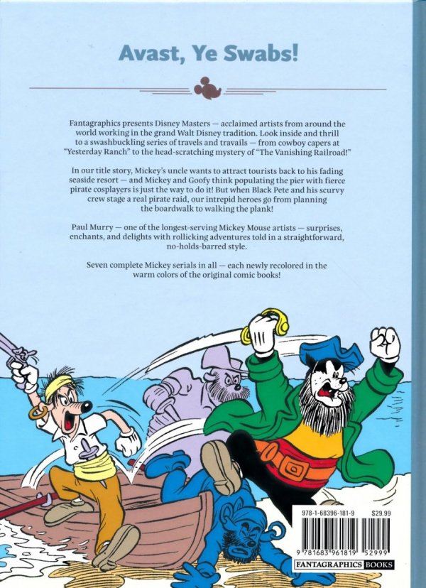DISNEY MASTERS MICKEY MOUSE THE PIRATES OF TABASCO BAY HC [9781683961819]