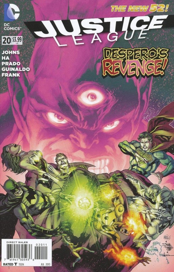 JUSTICE LEAGUE [30593] #20 CVR A [76194130593602011] **promocja ZESZYTY**