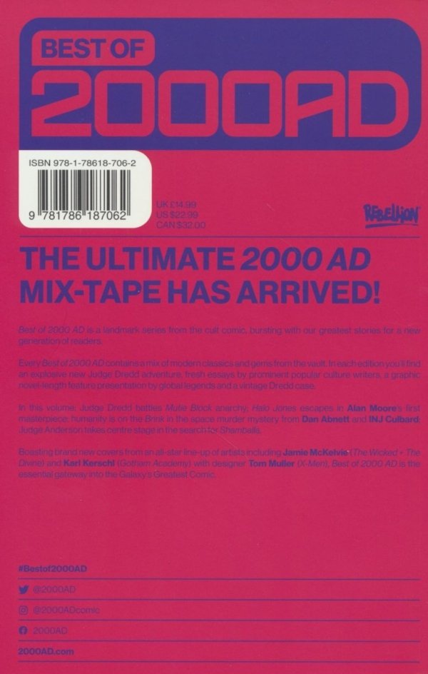 BEST OF 2000 AD VOL 01 TP [9781786187062]