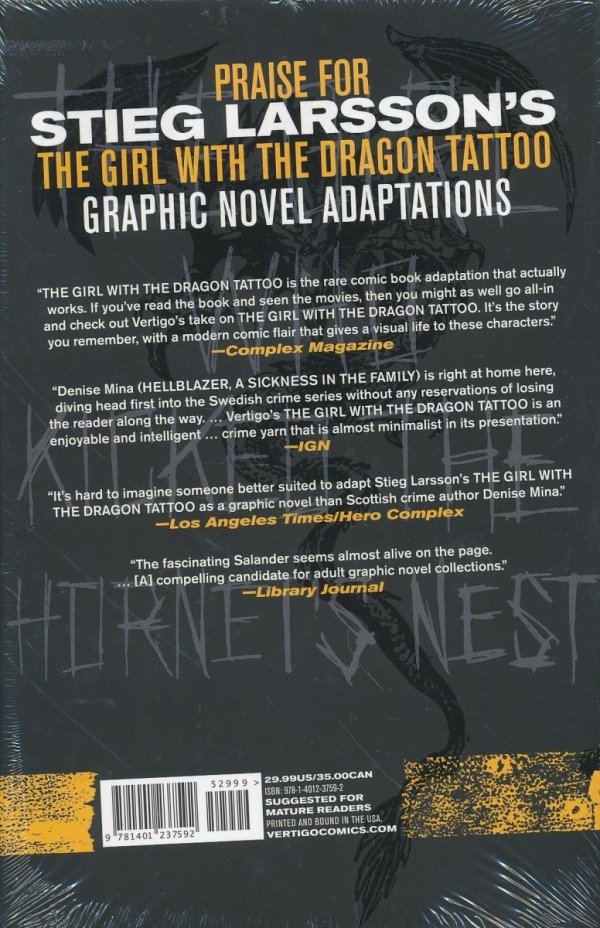 GIRL WHO KICKED THE HORNETS NEST HC [9781401237592]