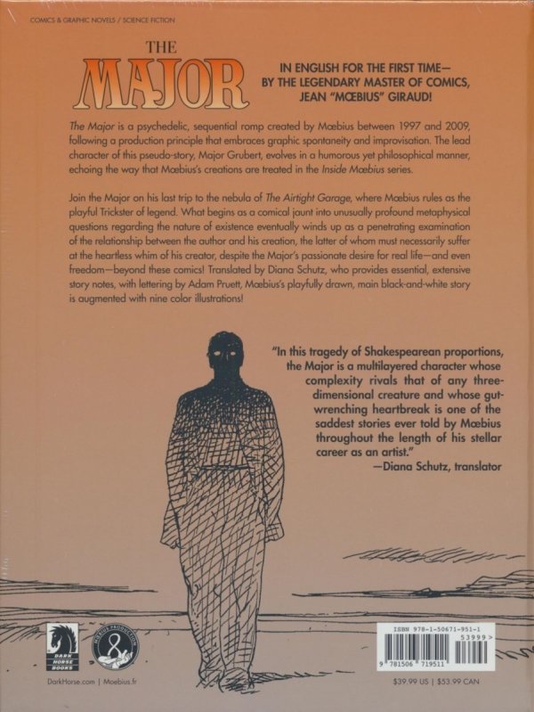 MOEBIUS LIBRARY THE MAJOR HC [9781506719511] **PROMOCJA RABAT 40%**