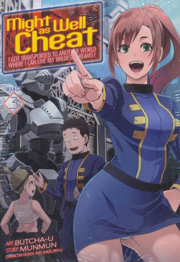 MIGHT AS WELL CHEAT I GOT TRANSPORTED TO ANOTHER WORLD WHERE I CAN LIVE MY WILDEST DREAMS VOL 03 TP [9781638581642]