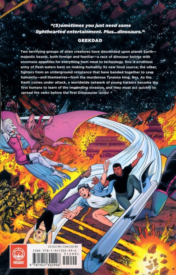 DINOSAUCERS VOL 01 REPTILON TP [9781941302996] **OFERTA SPECJALNA**