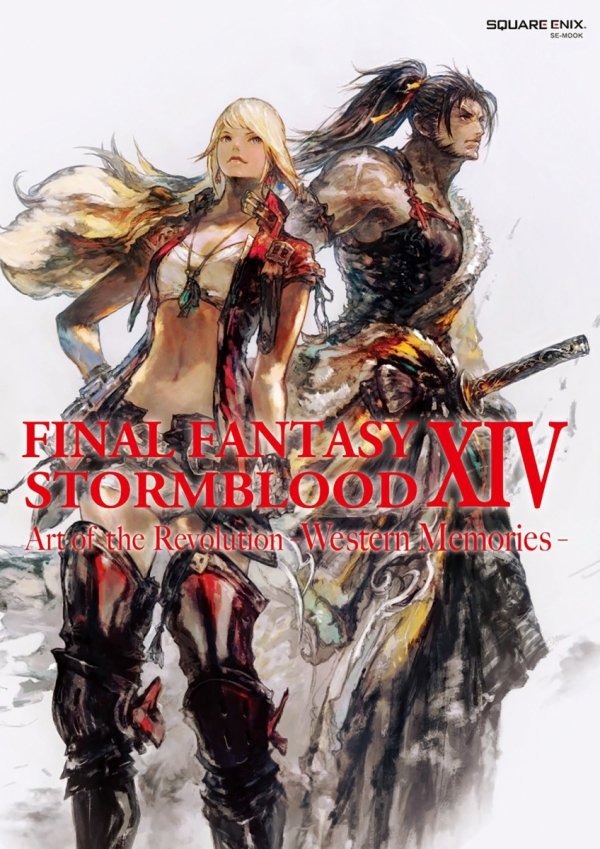 FINAL FANTASY XIV STORMBLOOD THE ART OF THE REVOLUTION WESTERN MEMORIES TP [9781646091041]