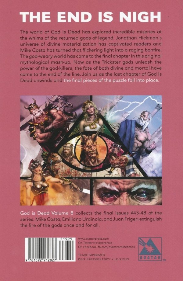 GOD IS DEAD VOL 08 TP [9781592912827] **promocja TOMY**