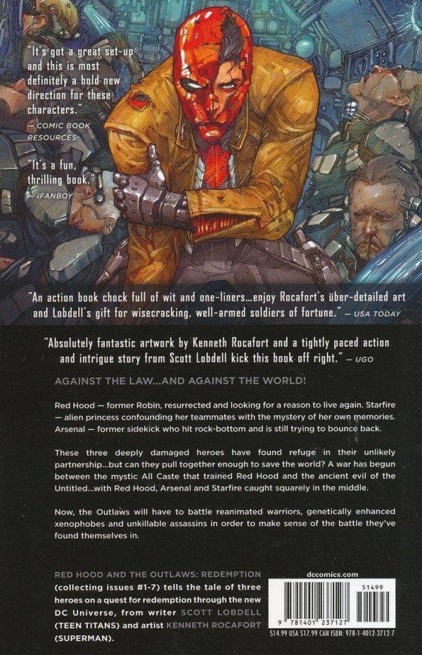 RED HOOD AND THE OUTLAWS VOL 01 REDEMPTION TP [9781401237127]