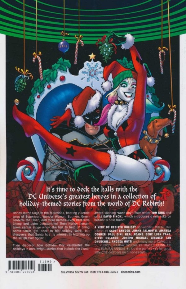 VERY DC REBIRTH HOLIDAY TP [9781401276058]