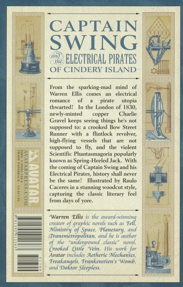 CAPTAIN SWING AND THE ELECTRICAL PIRATES OF CINDERY ISLAND TP [9781592911363] **OFERTA SPECJALNA**