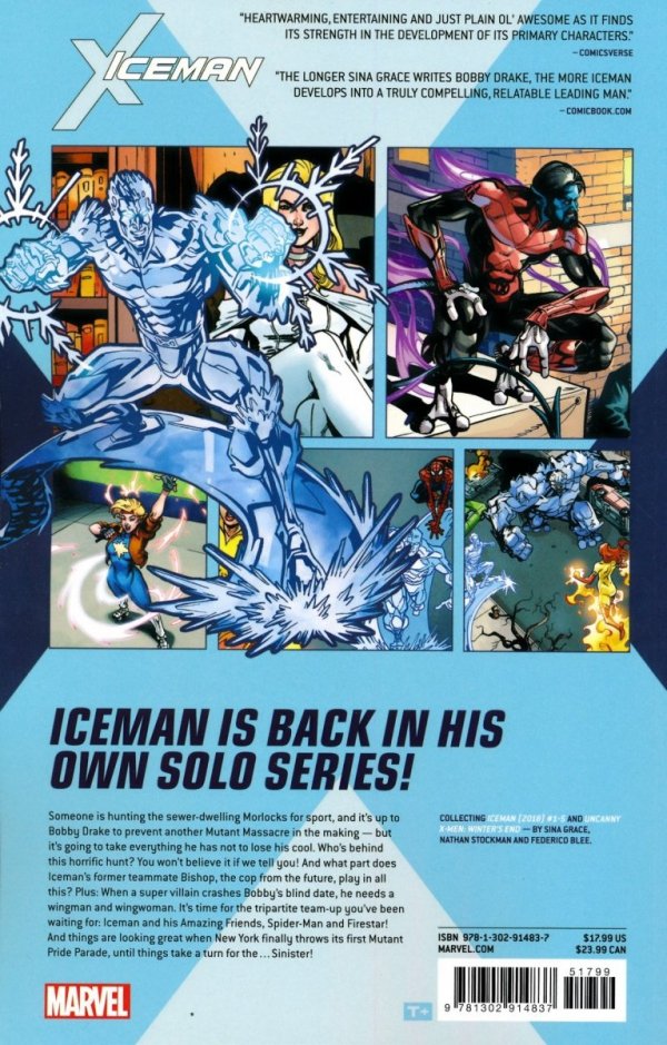 ICEMAN VOL 03 AMAZING FRIENDS TP [9781302914837]