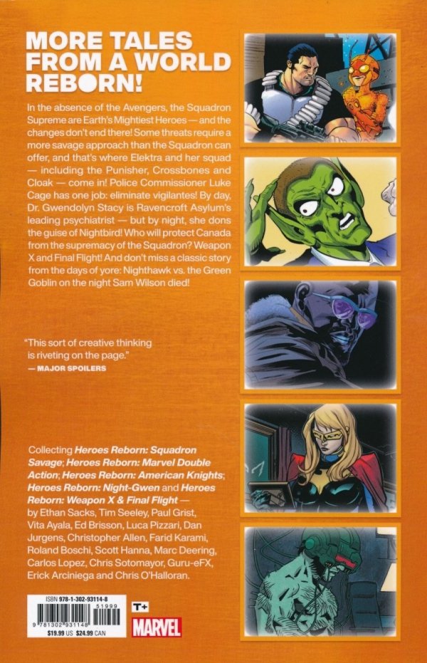 HEROES REBORN AMERICAS MIGHTIEST HEROES COMPANION VOL 02 TP [9781302931148] **promocja TOMY**