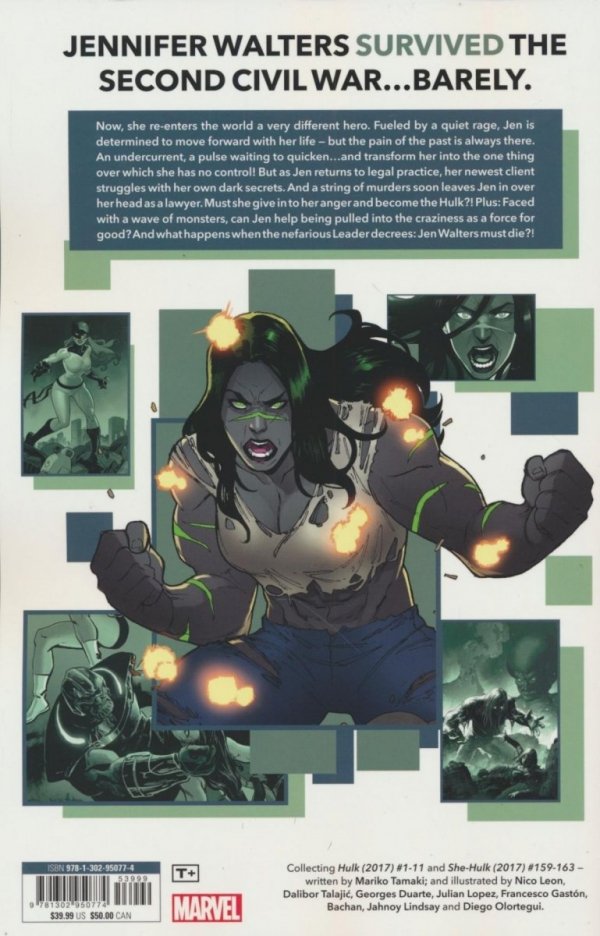 SHE-HULK BY MARIKO TAMAKI TP [9781302950774]
