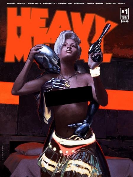 HEAVY METAL MAGAZINE #1 CVR G DAVID PALUMBO NSFW VAR [85007130300100171] **promocja ZESZYTY**