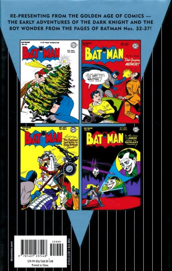 BATMAN THE DARK KNIGHT ARCHIVES VOL 08 HC [9781401237448]