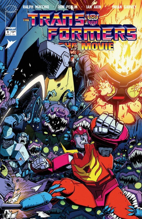TRANSFORMERS THE MOVIE 40TH ANNIVERSARY EDITION #2 CVR A NICK ROCHE AND JOSH BURCHAM [70985304715500211]