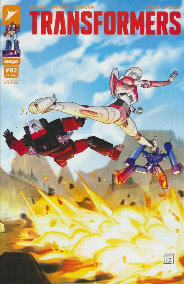 TRANSFORMERS #02 3RD PTG [70985303861000213]