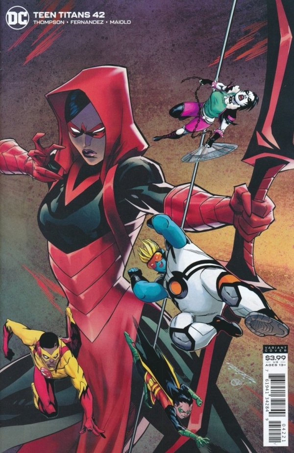 TEEN TITANS [34284] #42 CVR B [76194134284904221] **promocja ZESZYTY**