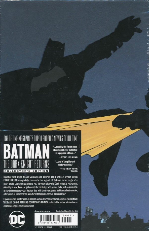 BATMAN THE DARK KNIGHT RETURNS COLLECTORS EDITION BOX SET HC [9781401270131]