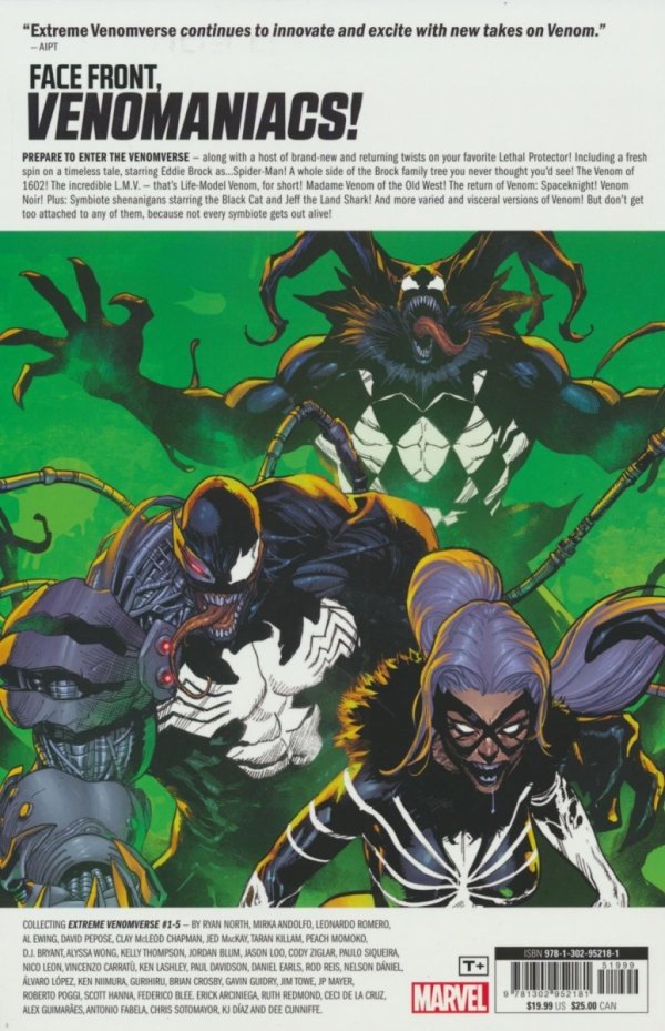 EXTREME VENOMVERSE TP [9781302952181]